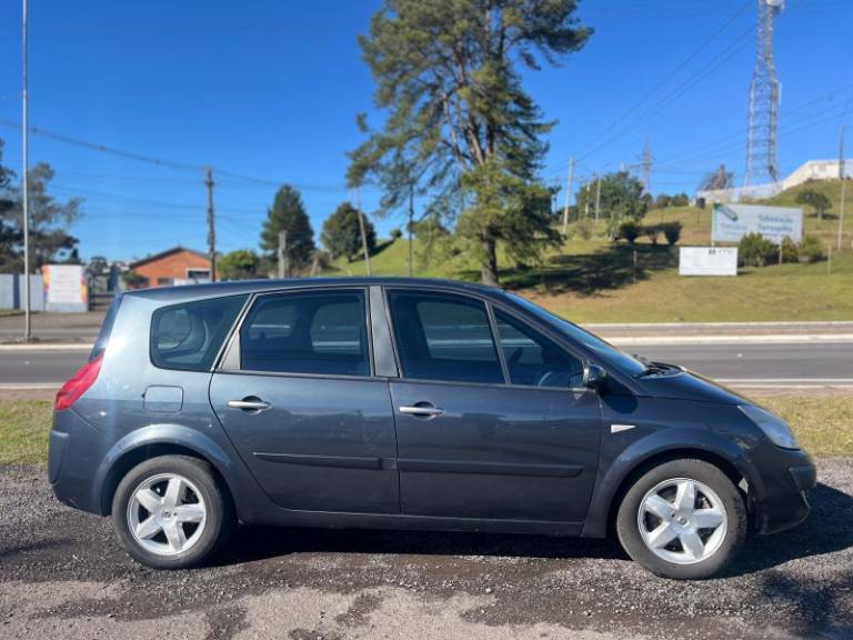 RENAULT - GRAND SCÉNIC - 2007/2008 - Cinza - Sob Consulta