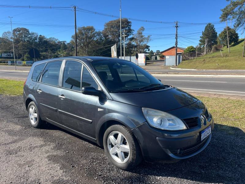 RENAULT - GRAND SCÉNIC - 2007/2008 - Cinza - Sob Consulta