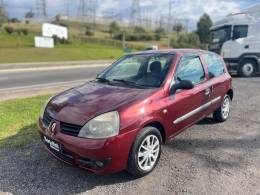 RENAULT - CLIO - 2007/2008 - Vermelha - R$ 18.900,00